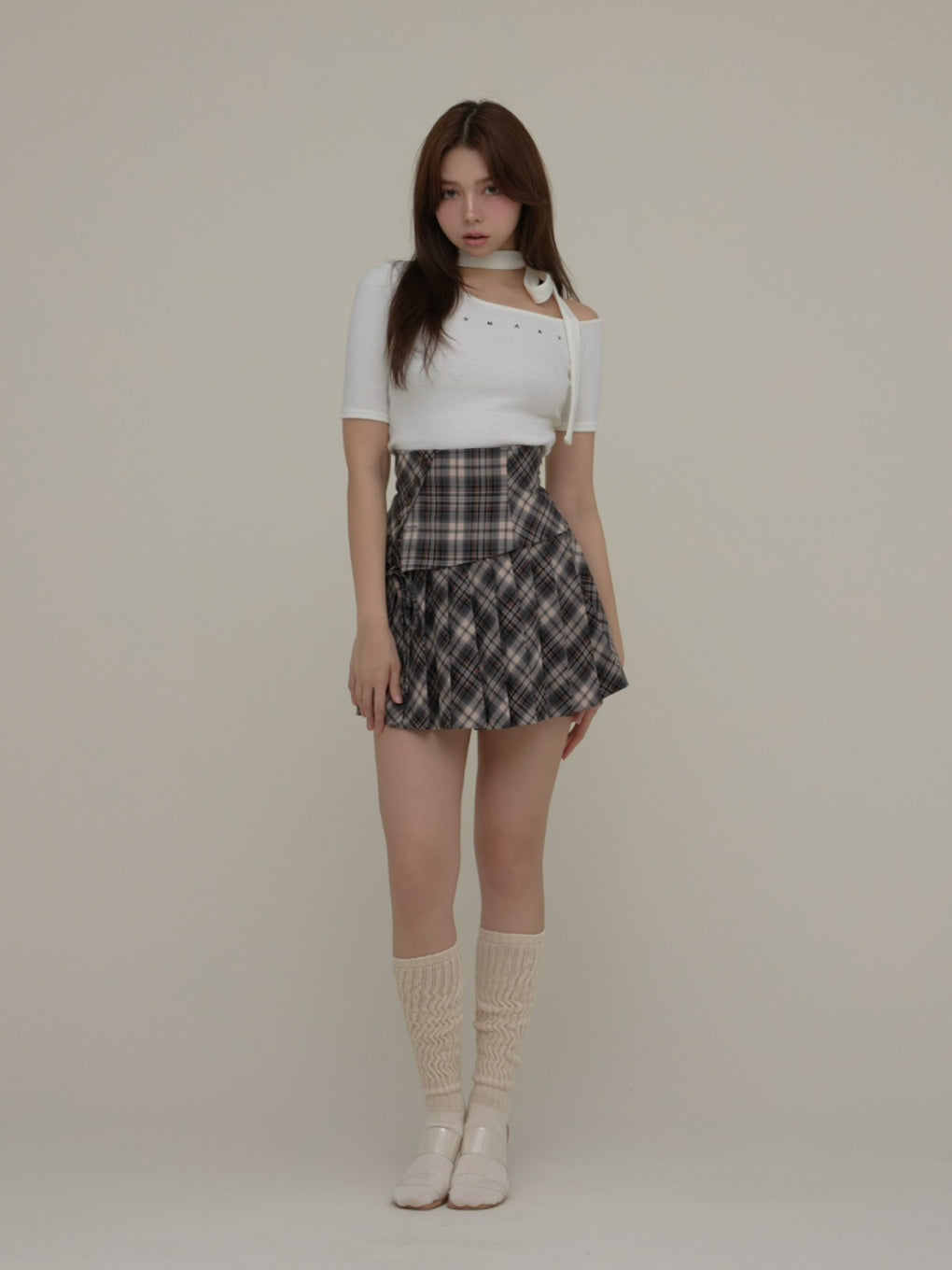 Jade highwaist mini skirt