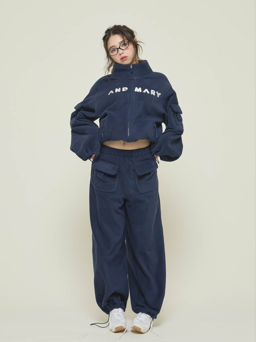 Mary logo fleece pants