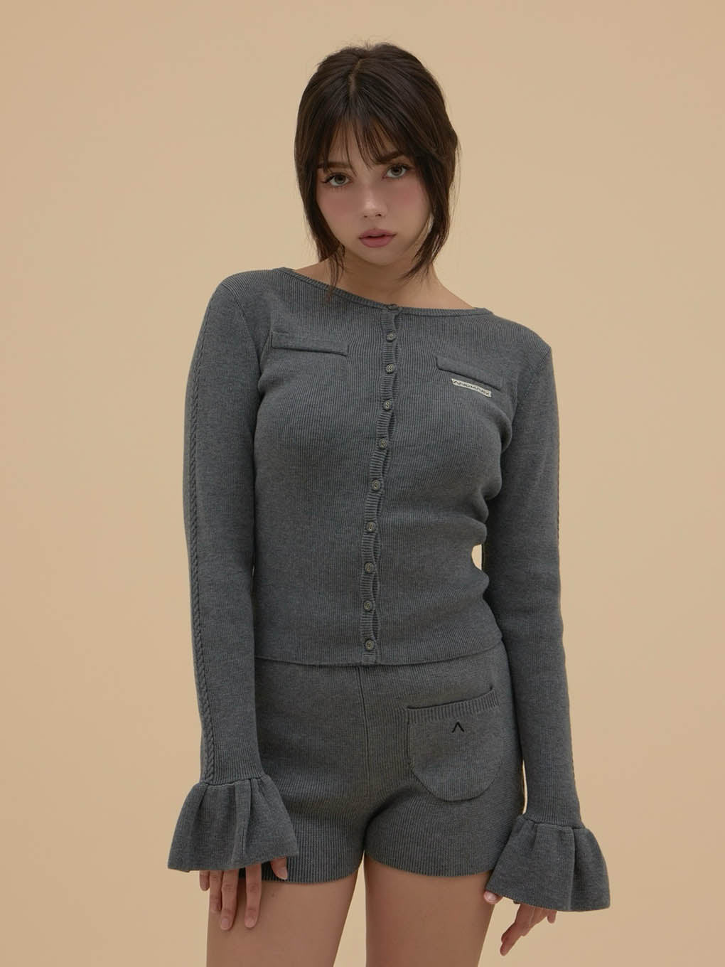 Pansy knit set up