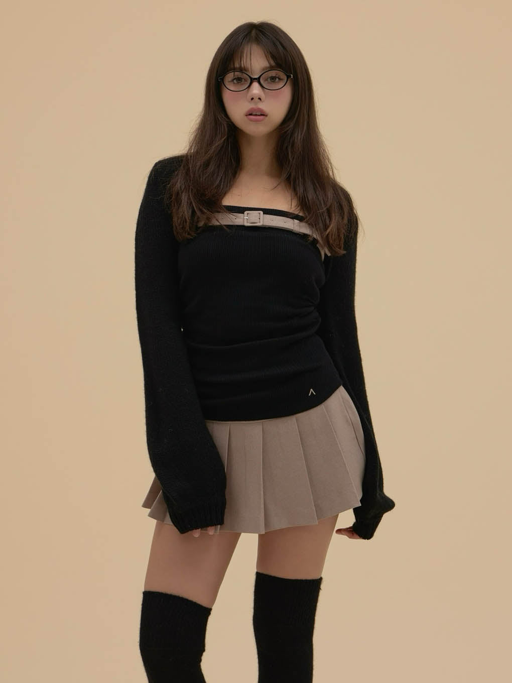 Heidi belt pleats set up