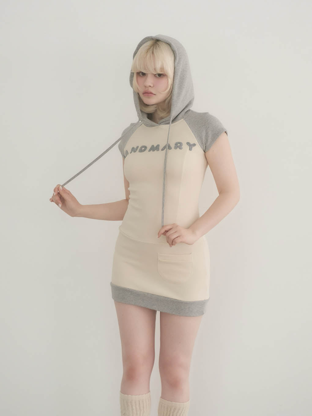 Mary logo mini dress