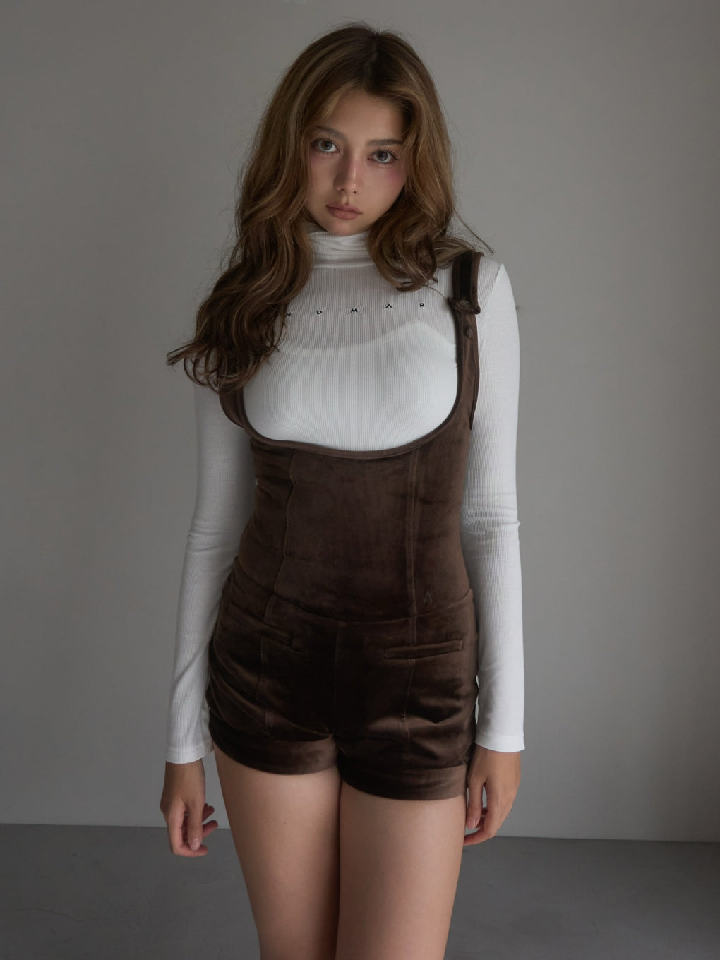 Noa velour rompers set up