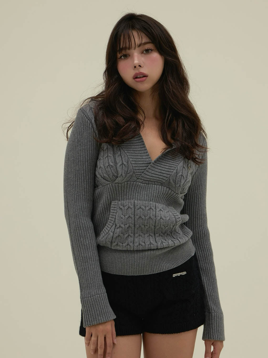 Taylor hoodie knit tops