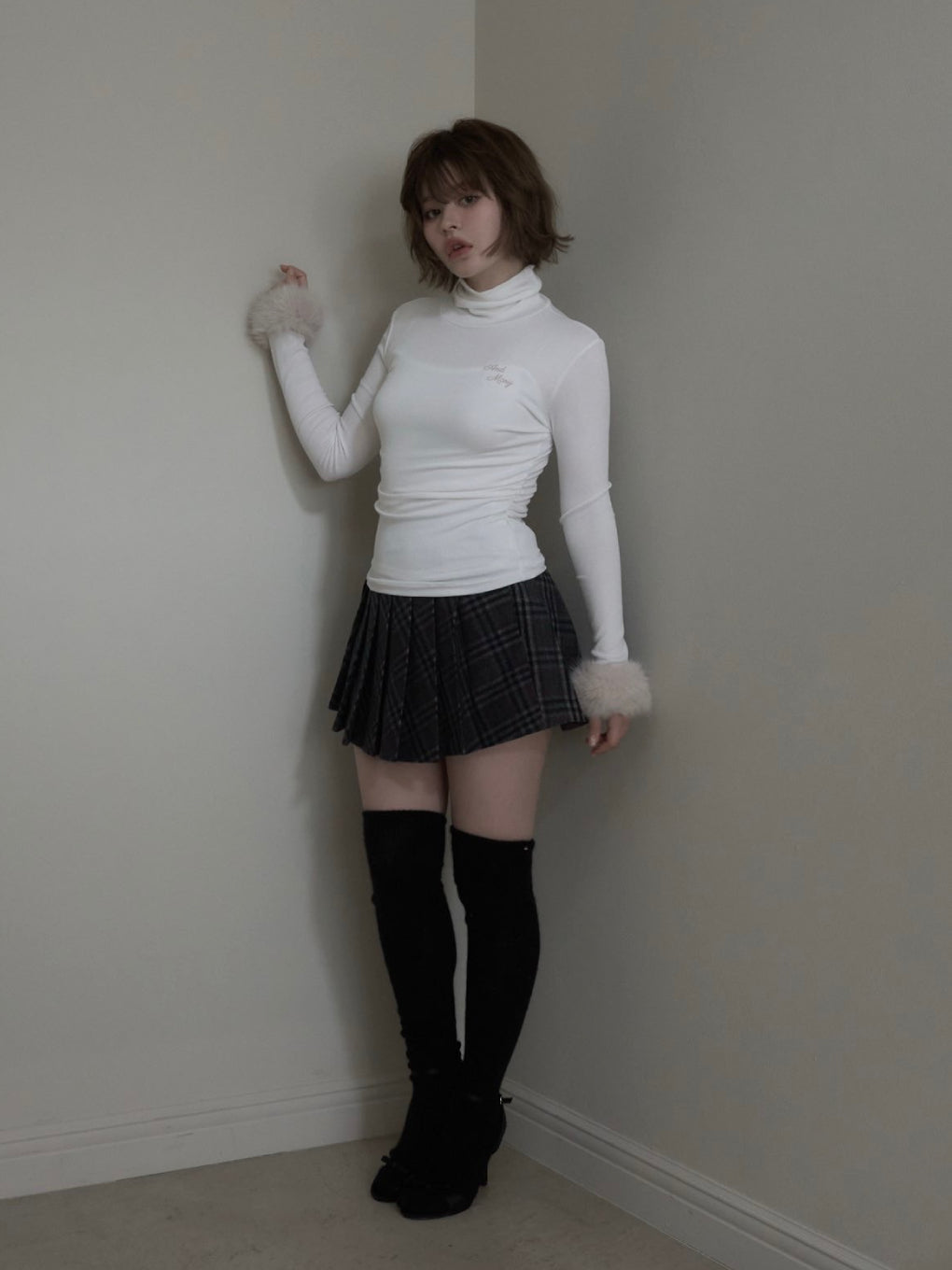 ANDMARY】Nicole fur tops