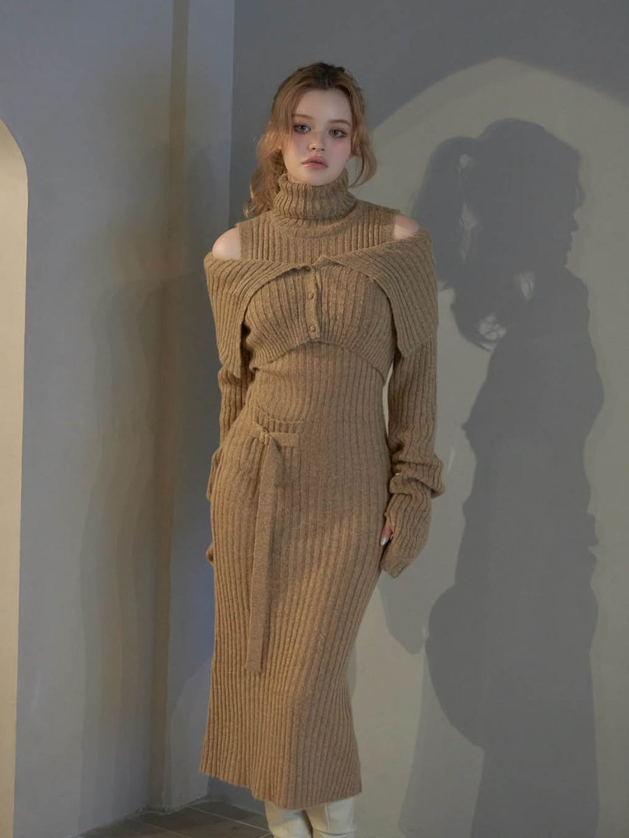 ANDMARY】Cameo knit set cardigan