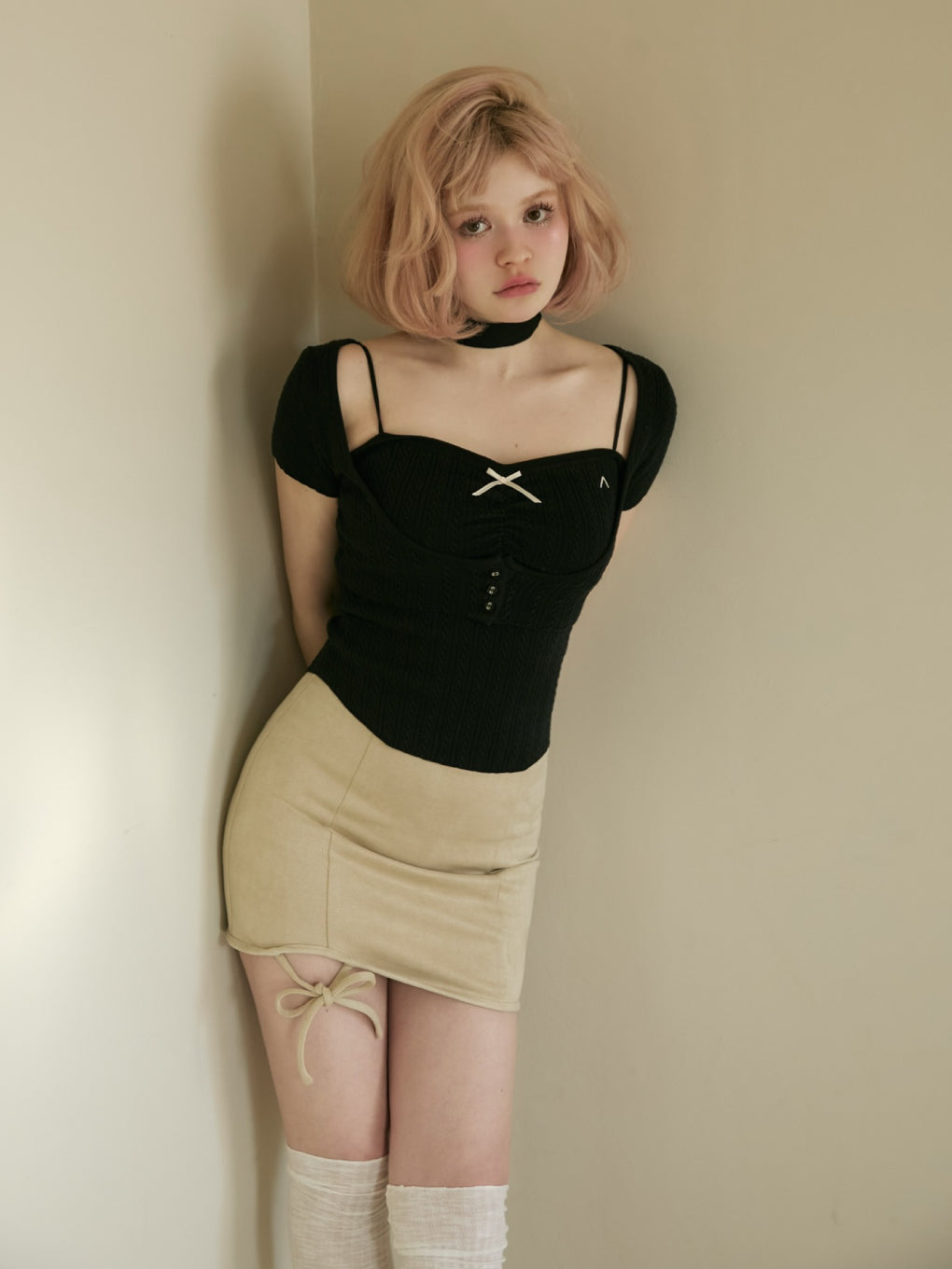 トップス ANDMARY Frida knit set ANDMARY】Frida knit set