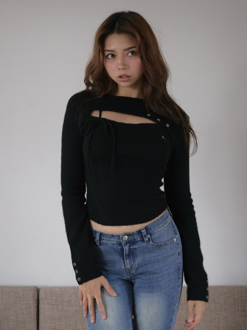 Nina ribbon tops