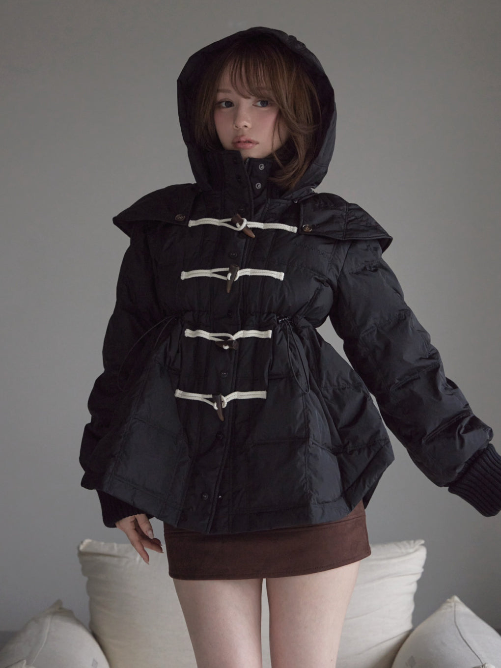 Mary quilting down jacket