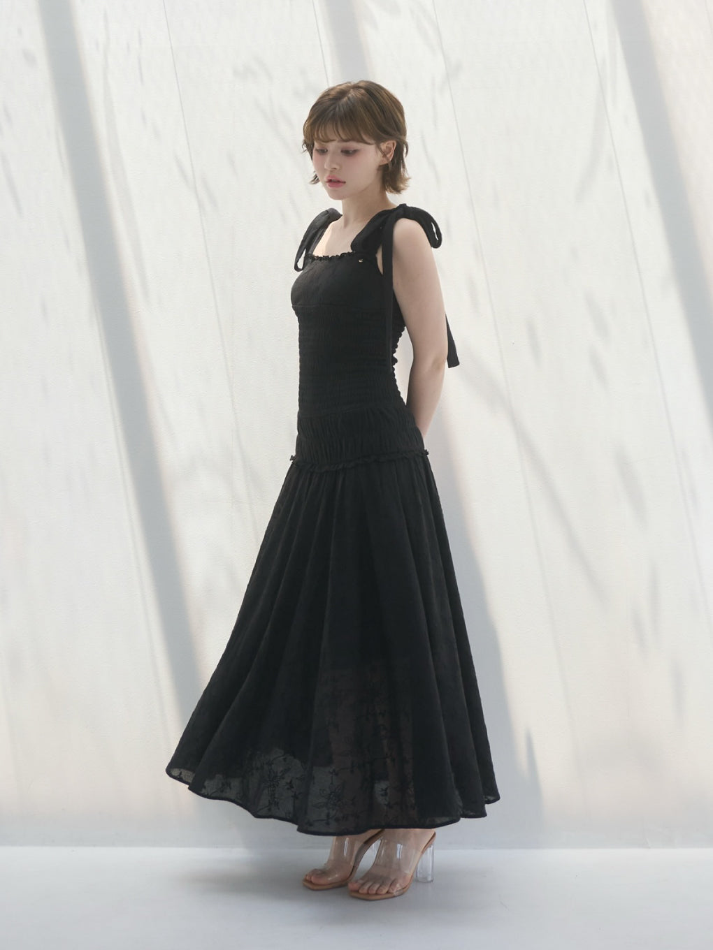Ameria lace long dress