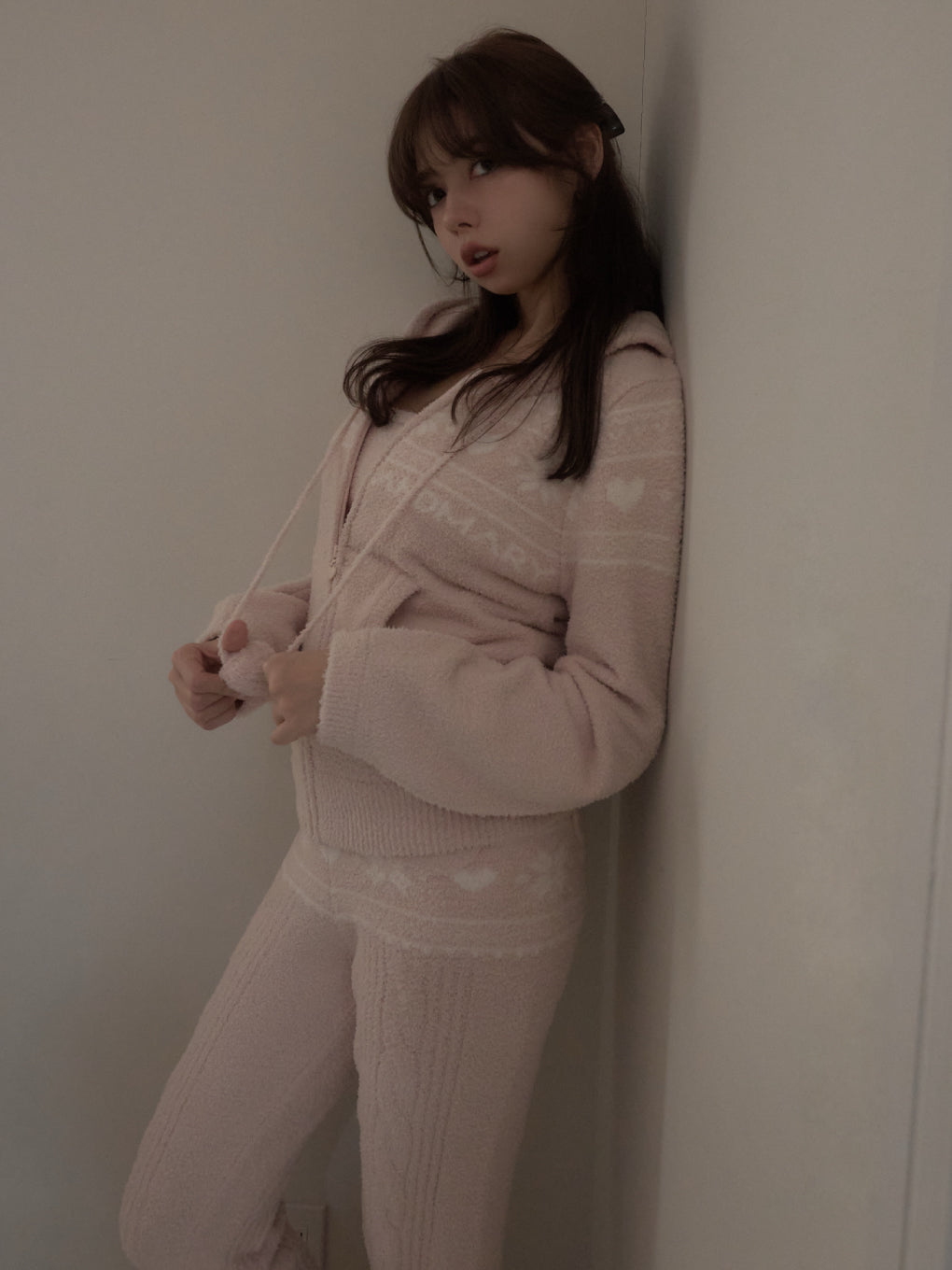 最終価格！ andmary Eve knit nordic hoodie 最終価格！ andmary Eve knit nordic hoodie - メルカリ