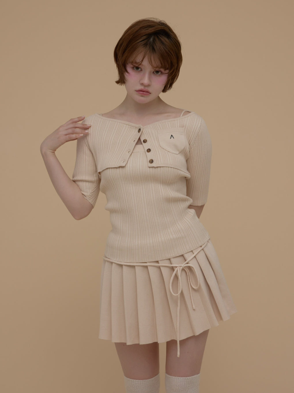 ANDMARY】Robin pleats set up