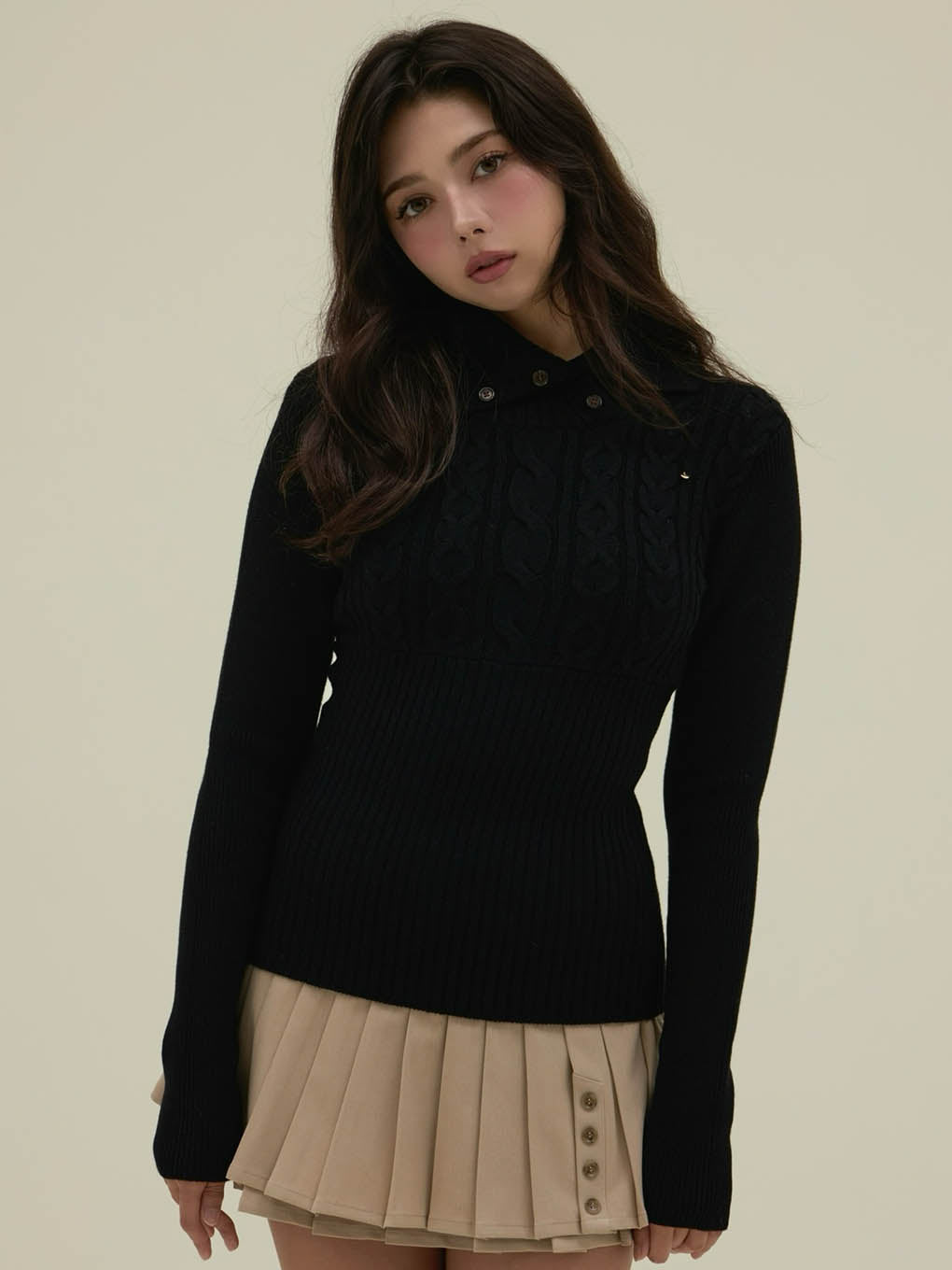 Roxy turtle knit tops