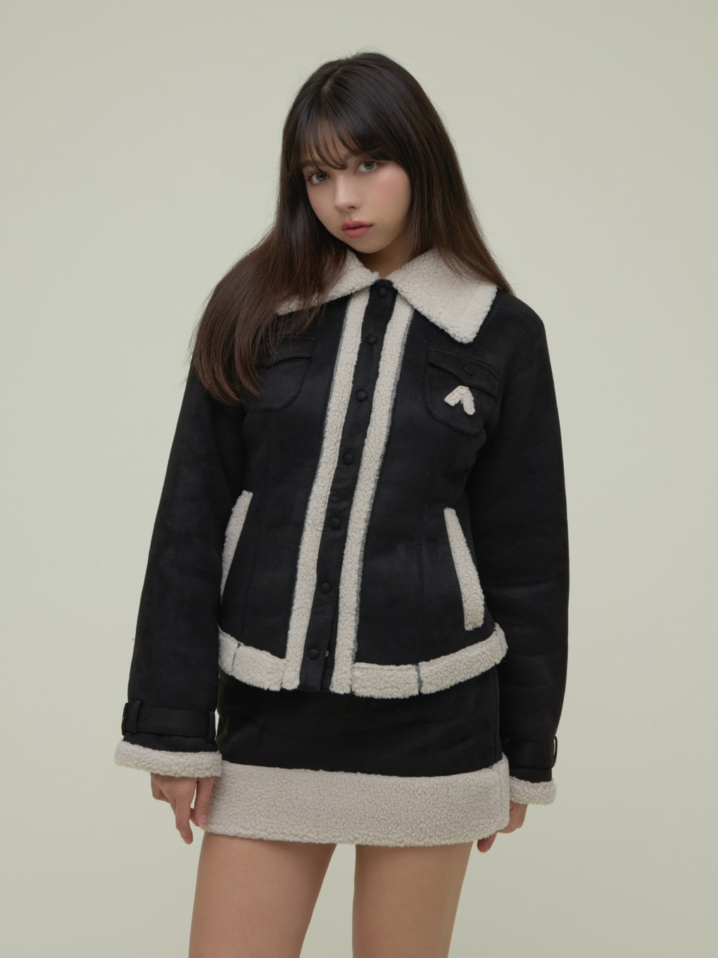 ANDMARY】Gigi mouton skirt