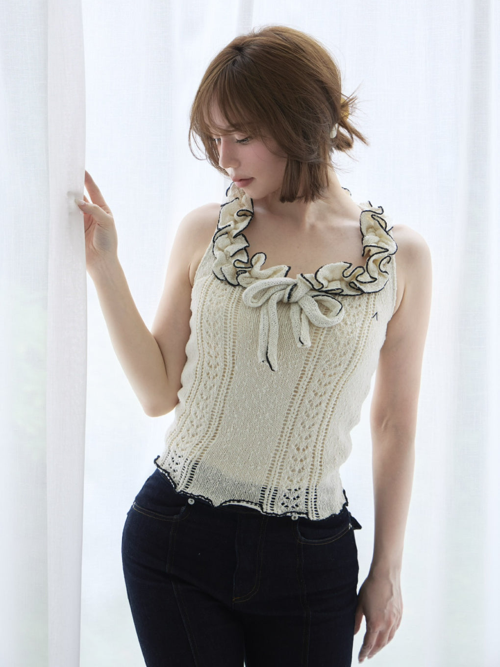 Baby ribbon tops