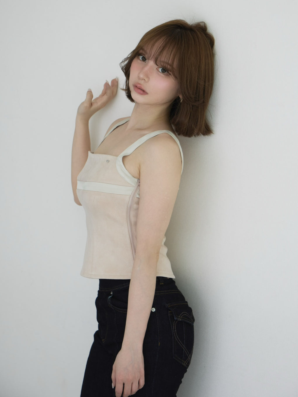 Tina satin tops