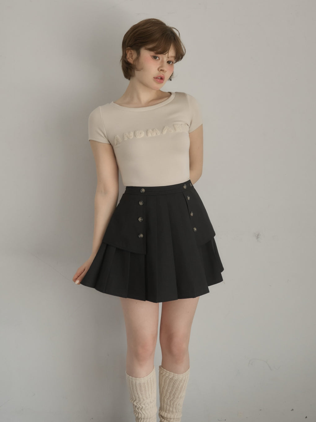 ANDMARY】Mary logo tops