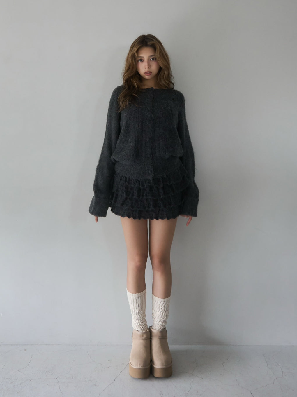 Riri crochet knit set up