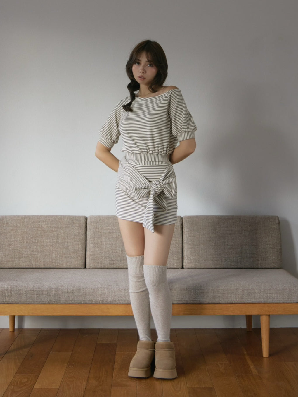 ANDMARY】Connie ribbon set up