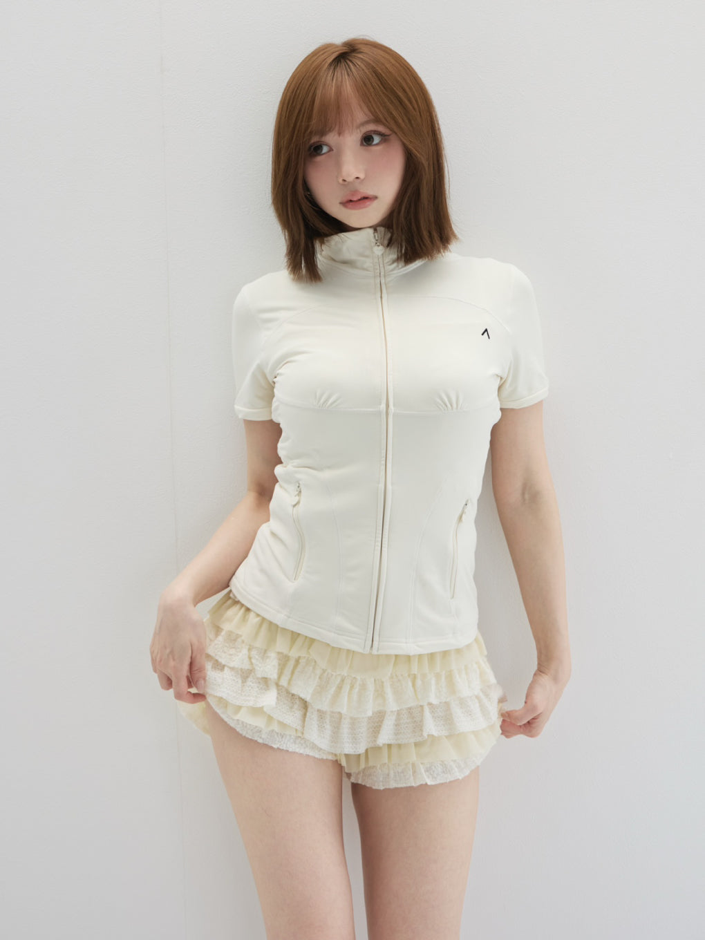 Gigi jersey short tops