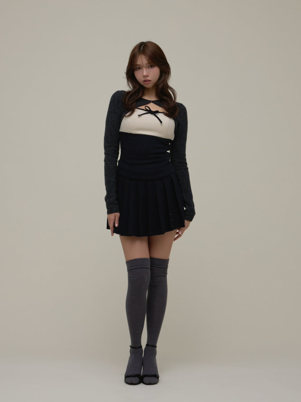 andmary ライクアフローラ トップス スカート セット ANDMARY】Flora set up