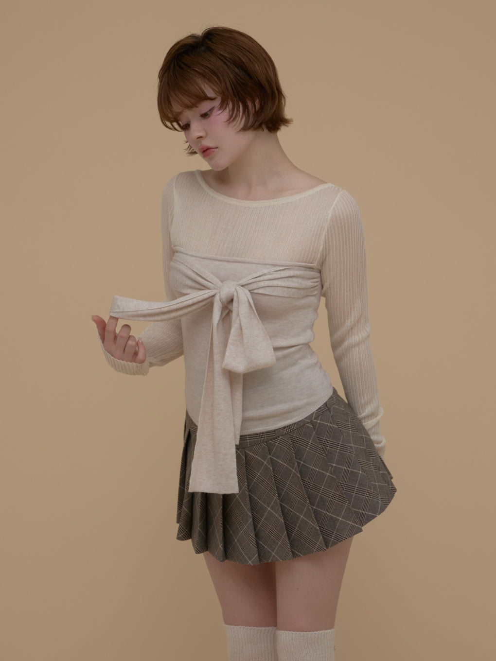 ANDMARY】Sara silky tops