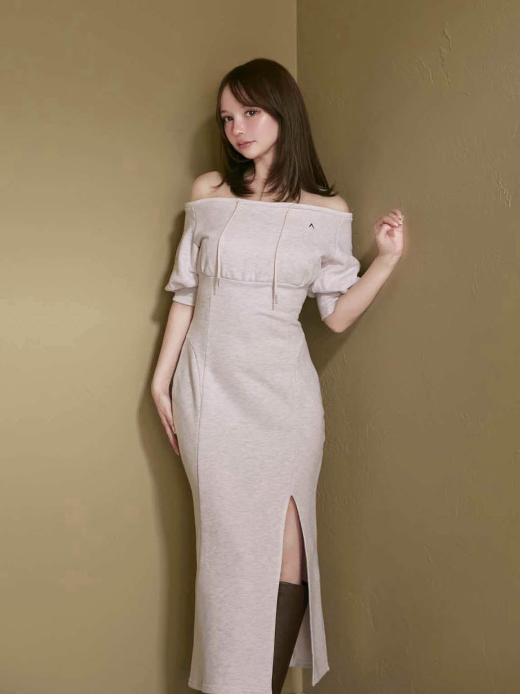 Laia slit dress