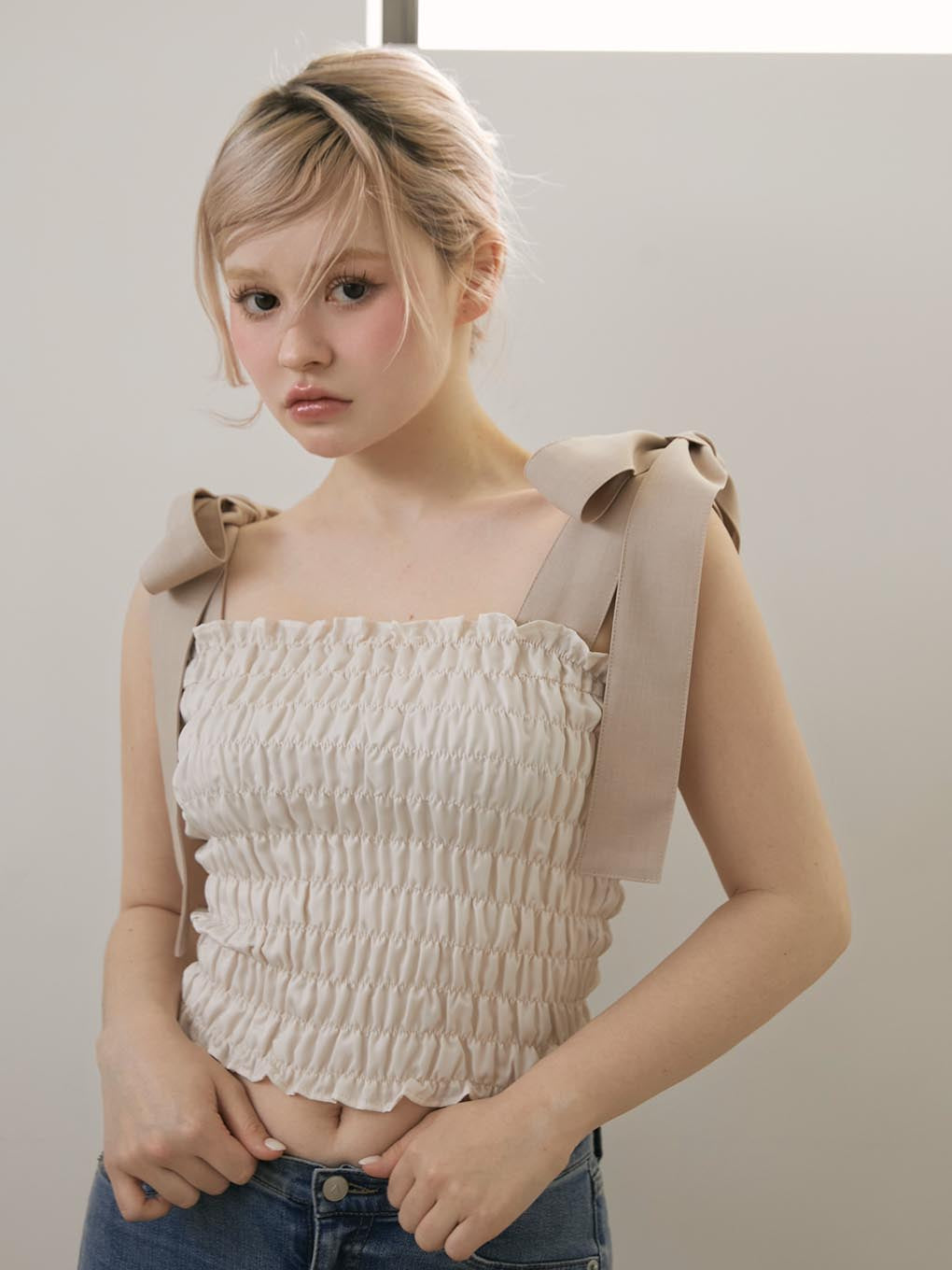 May shirring tops
