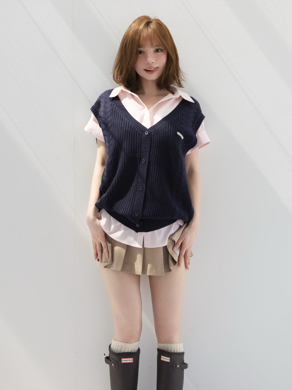 Mimi shirt layered set up