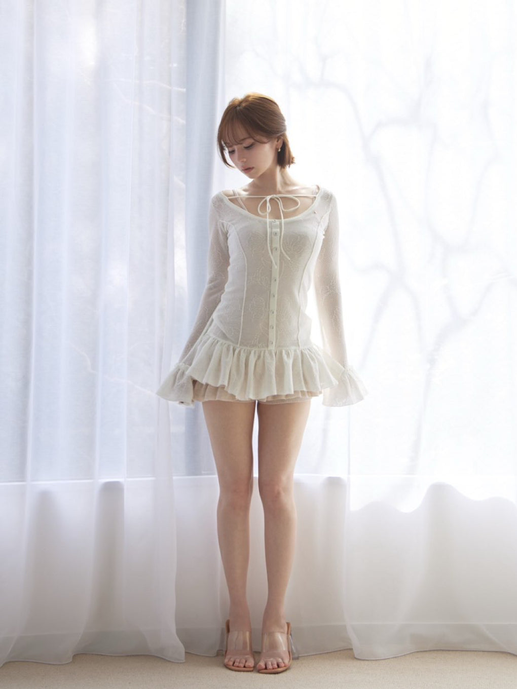 Lotta frill layered dress
