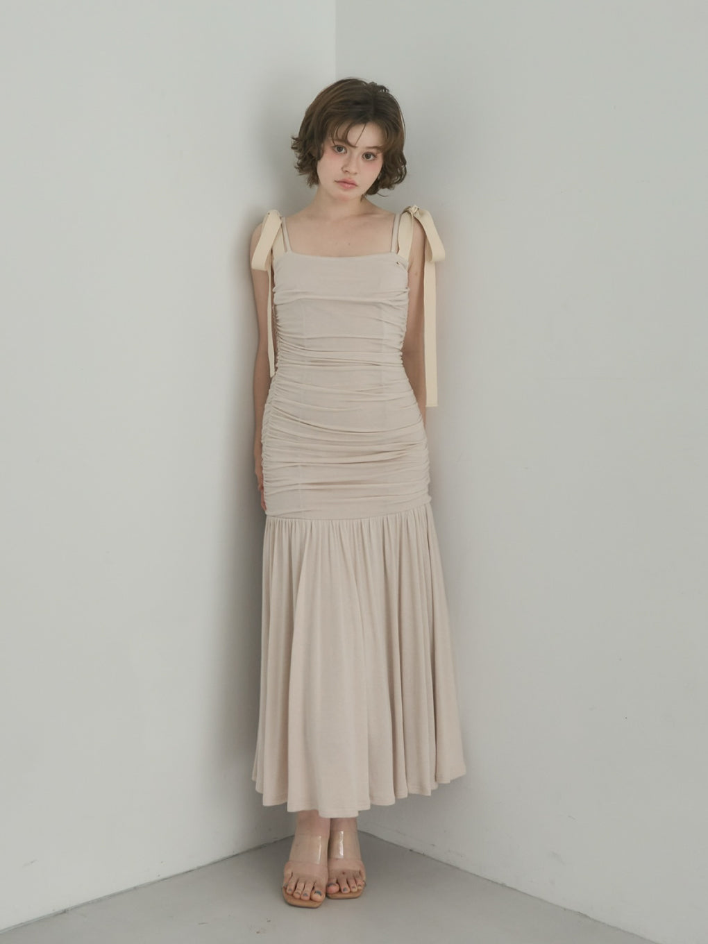 Nova gather long dress