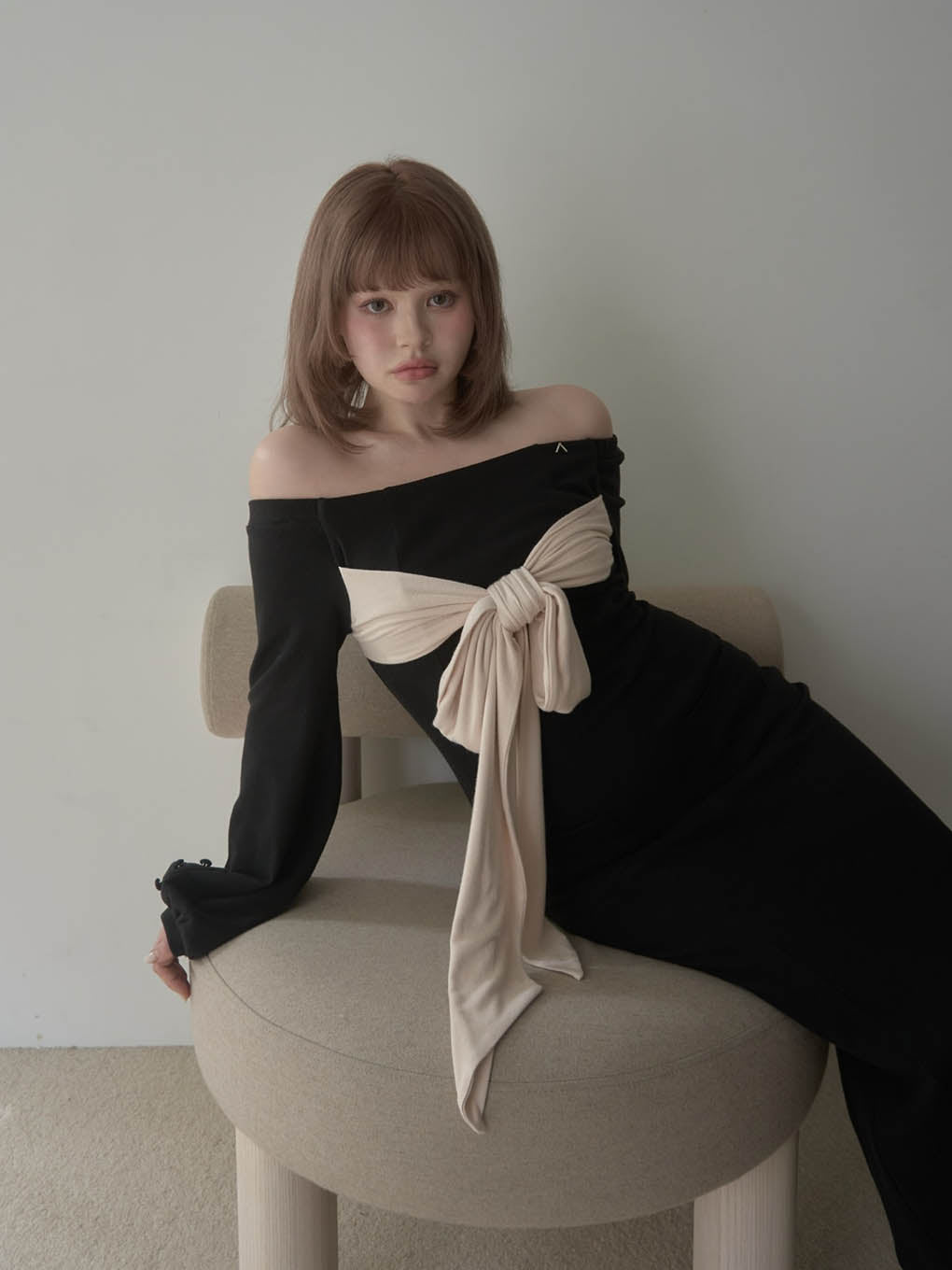 Ella ribbon dress