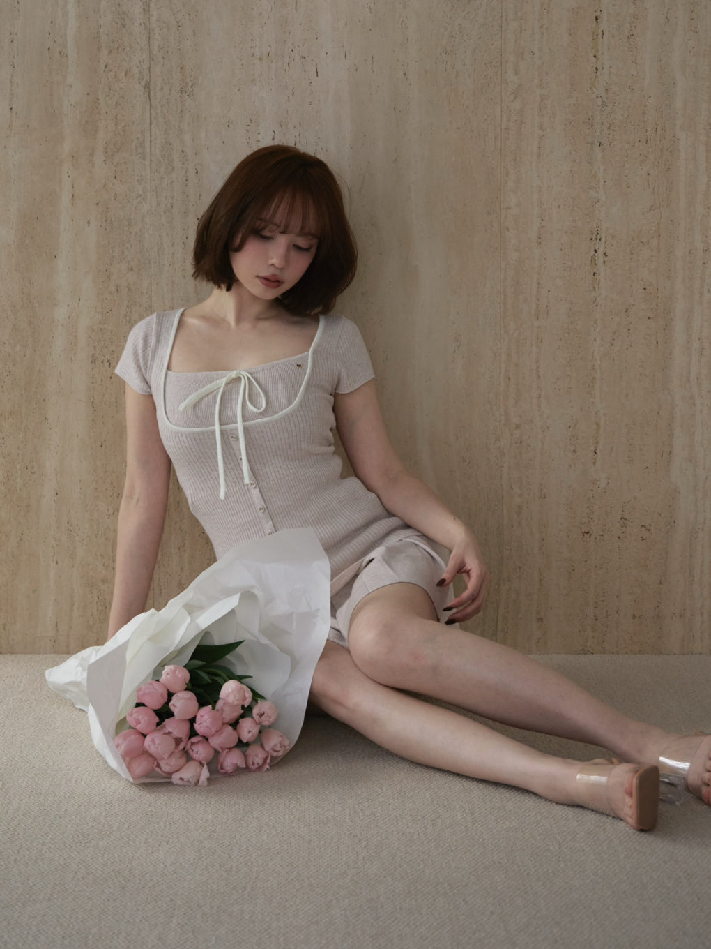 ANDMARY】Gigi pleats set up