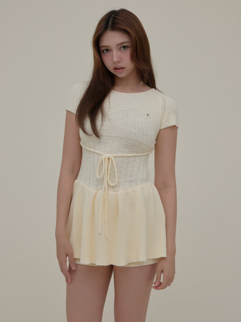 Luna flare mini dress