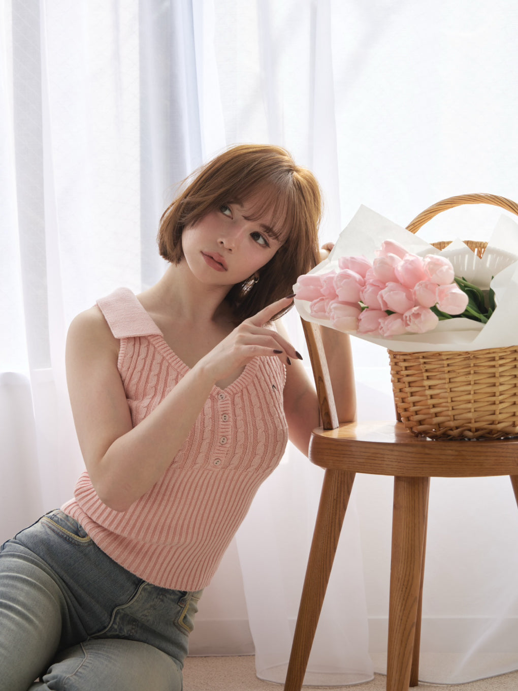 ANDMARY】Wrenley cable tops