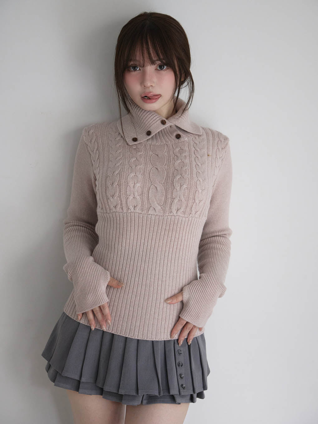 Roxy turtle knit tops