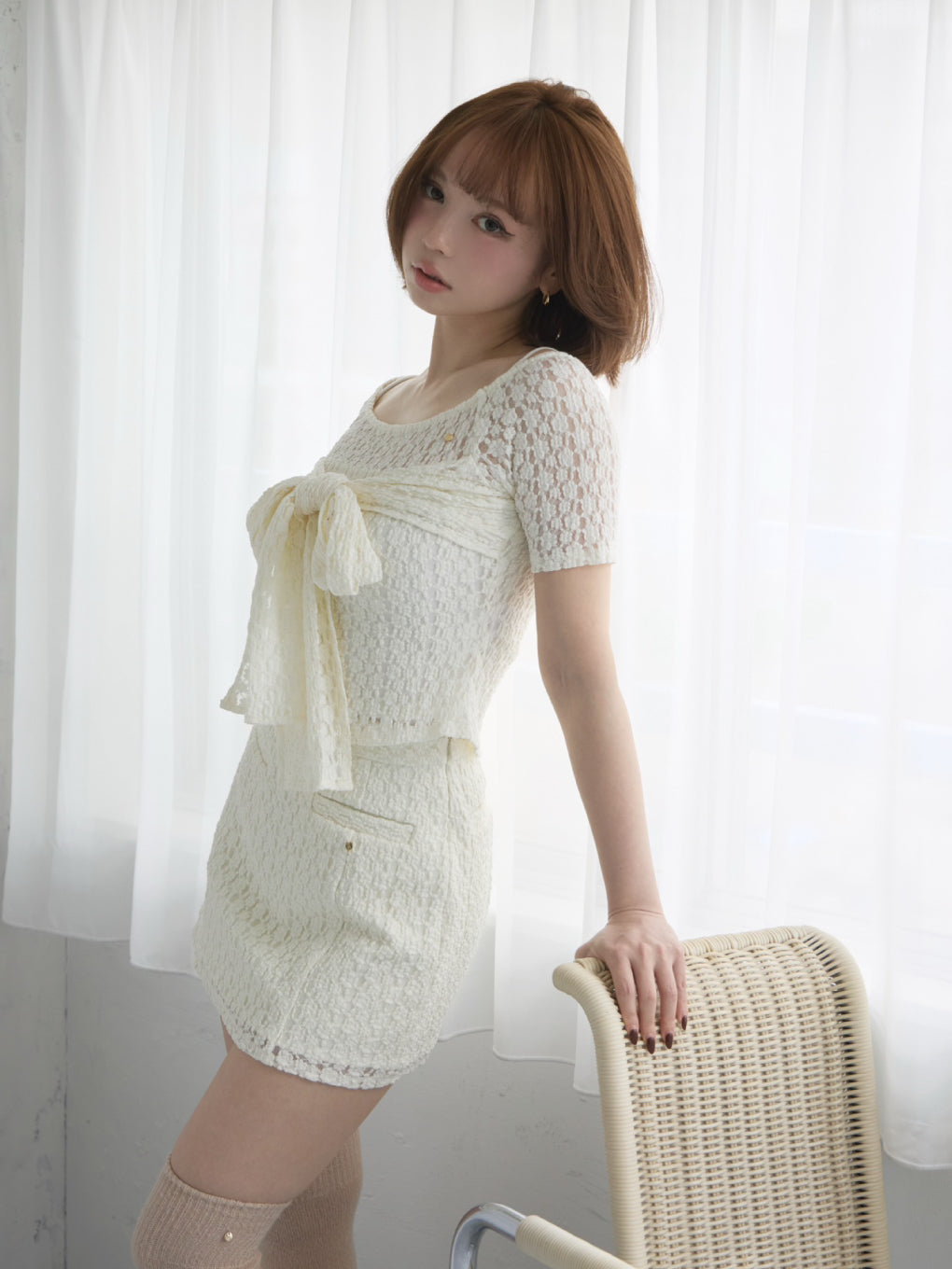ANDMARY】Bouquet lace set up