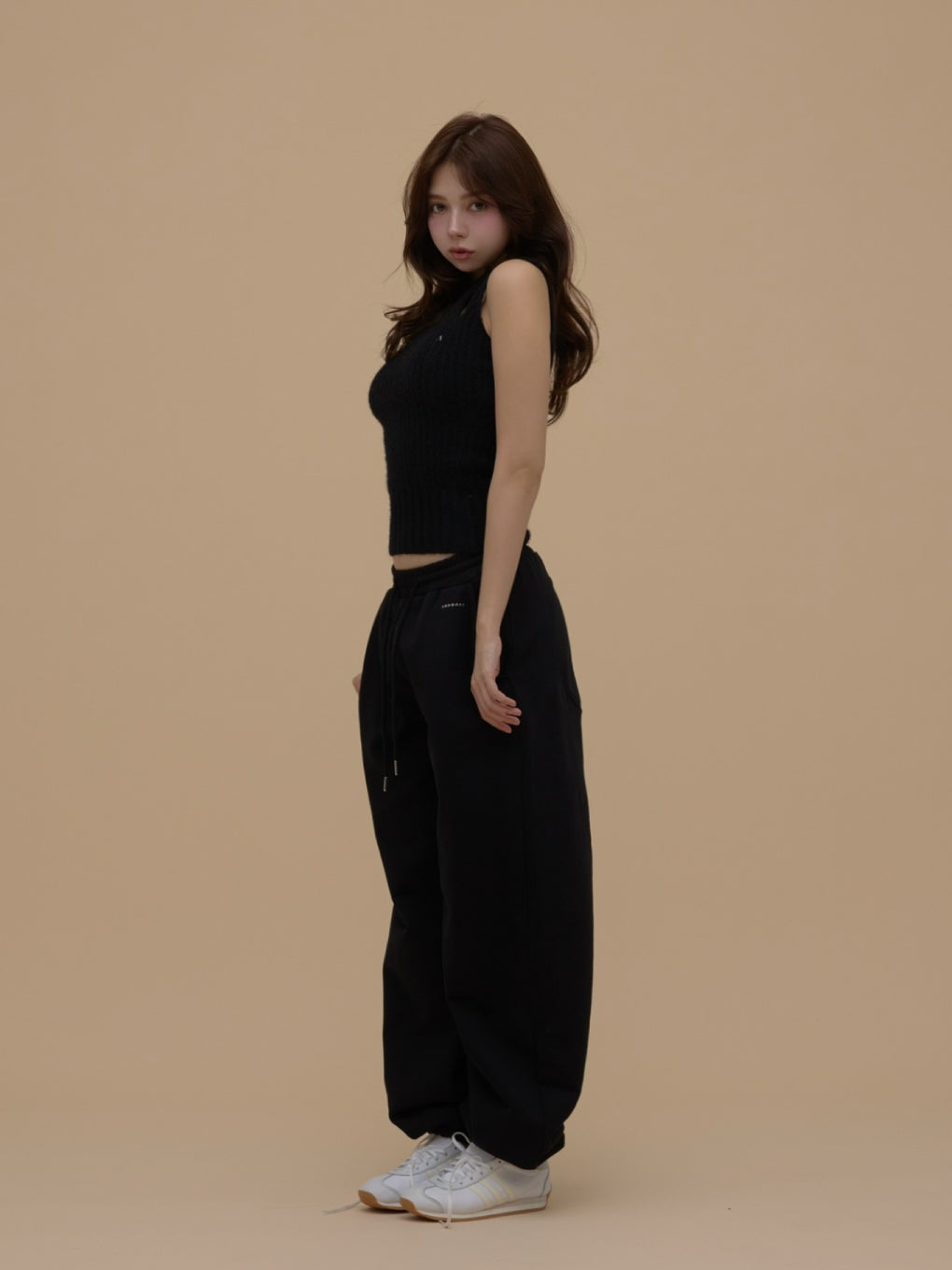 ANDMARY】Heart hip sweat pants