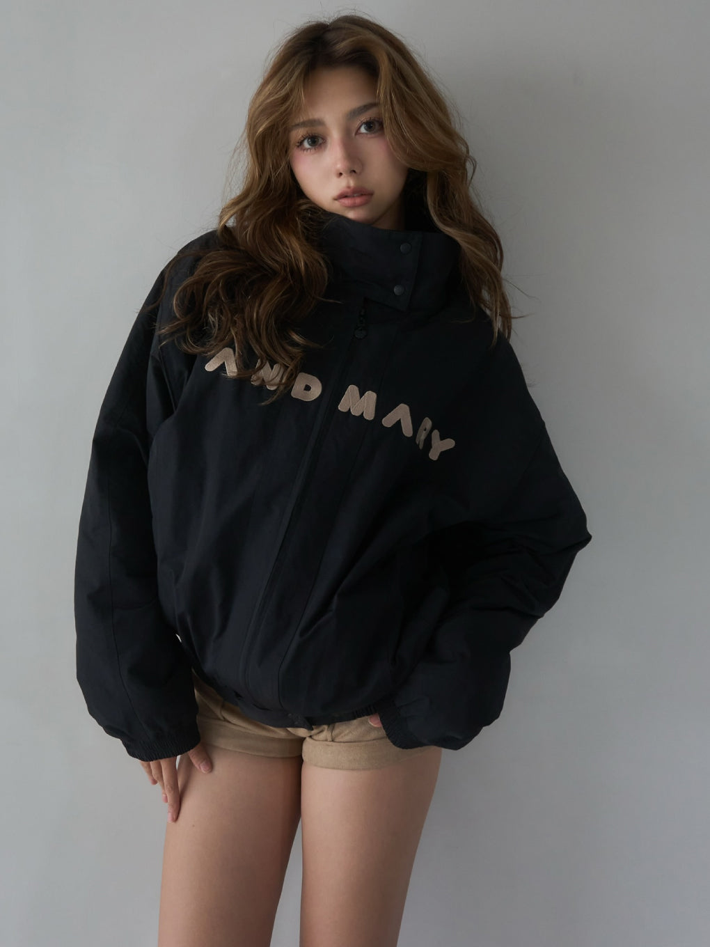 Mary logo bomber jacket