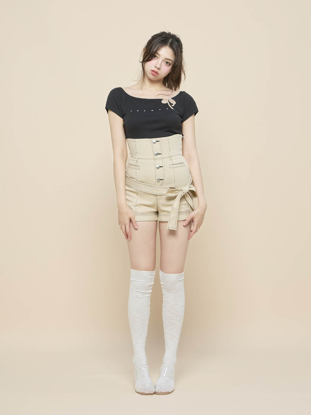 ANDMARY】Baby ribbon tops