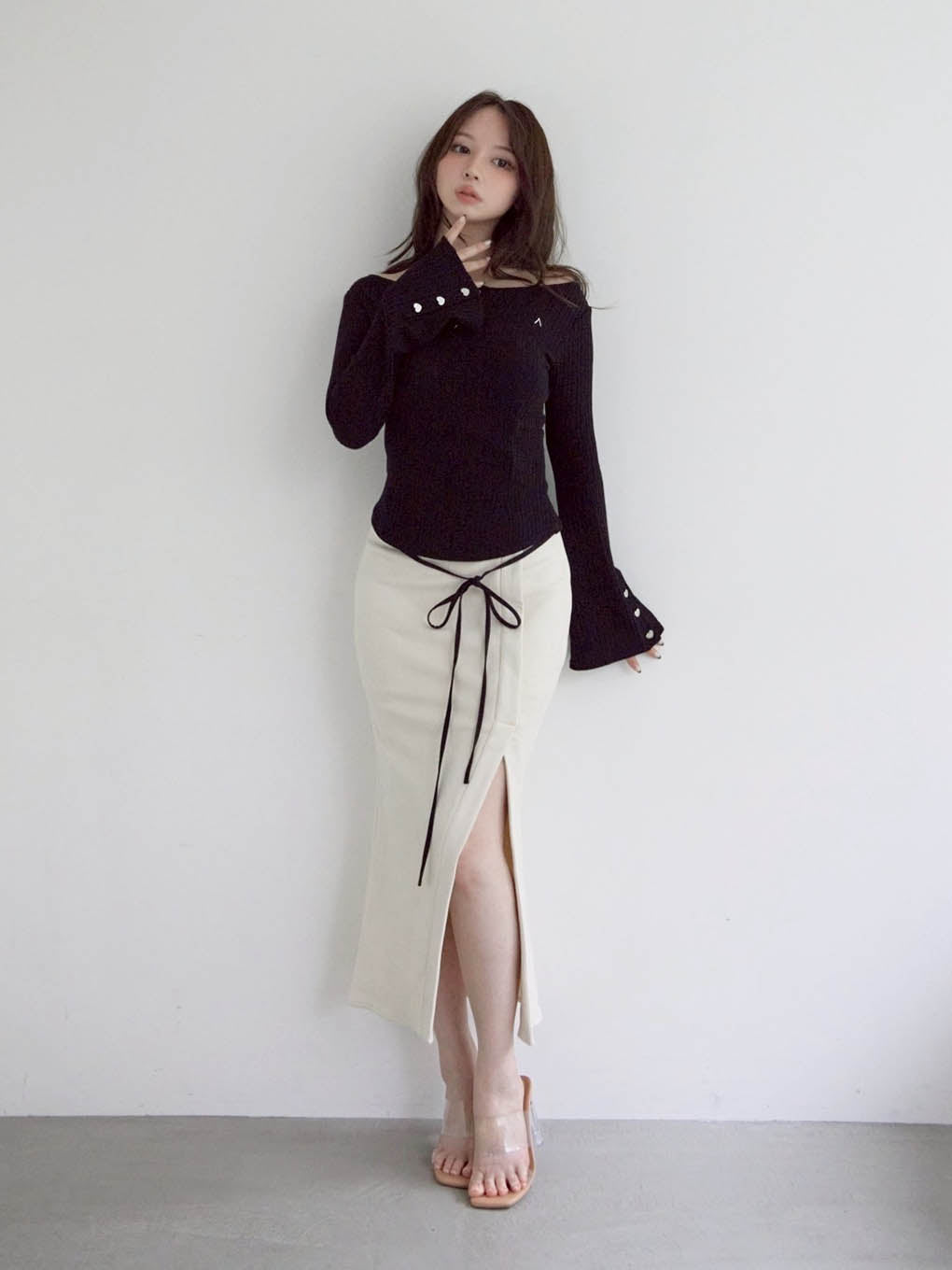 Ribbon mermaid skirt