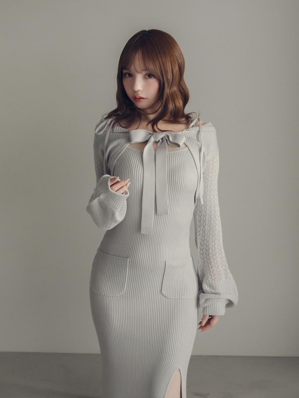 andmary kyla crochet dress3万円でよろしくお願いします
