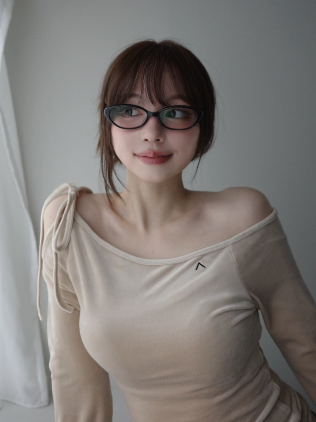 ANDMARY】Ruth velour tops