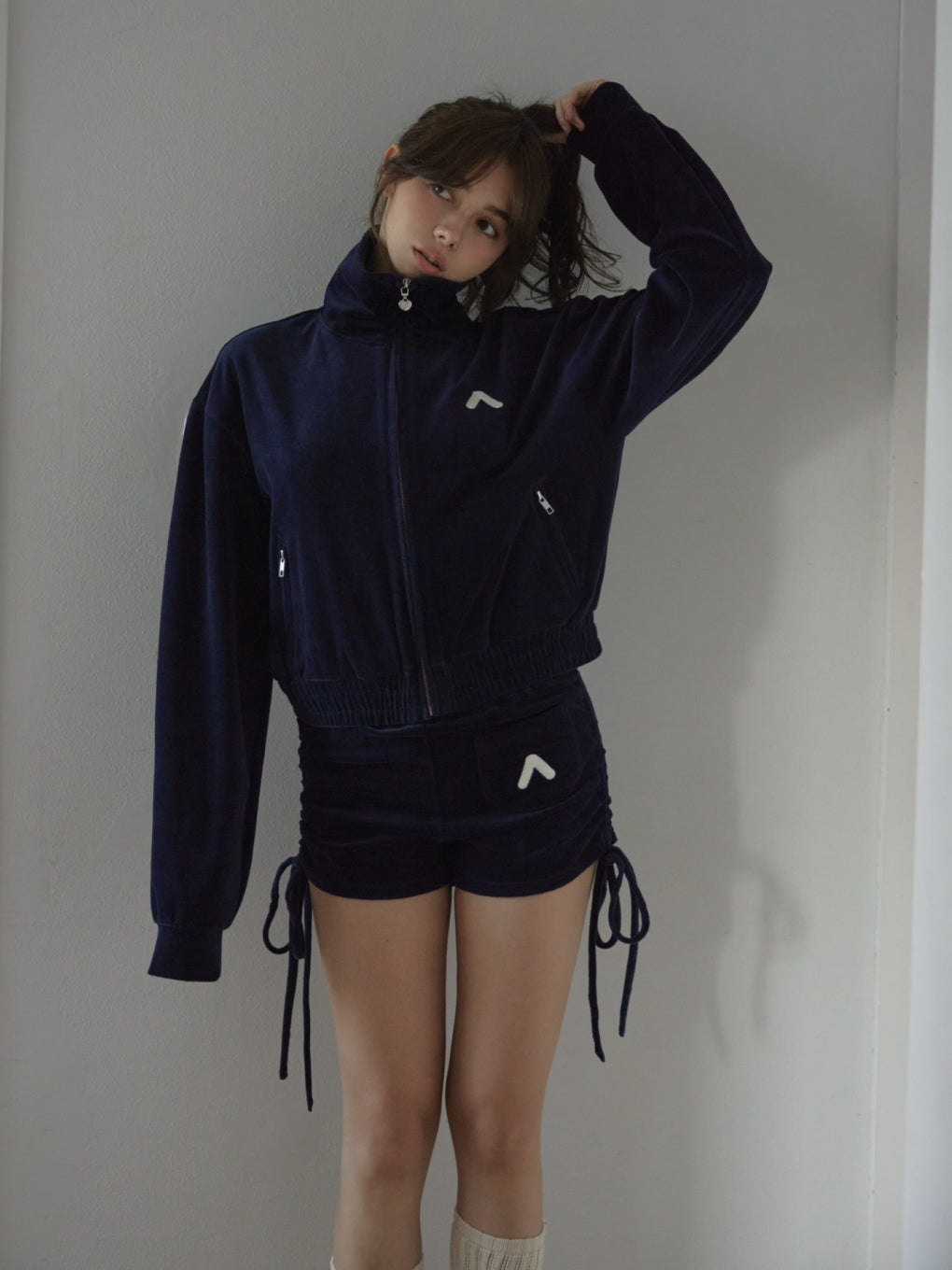 Katie track jersey set up