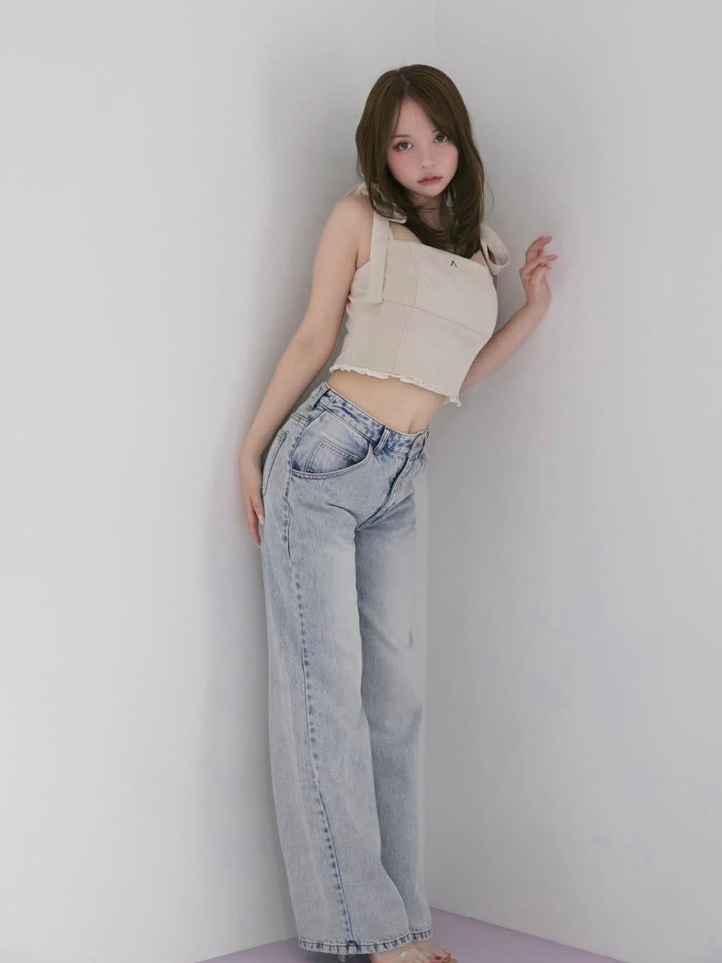 Heart plump denim