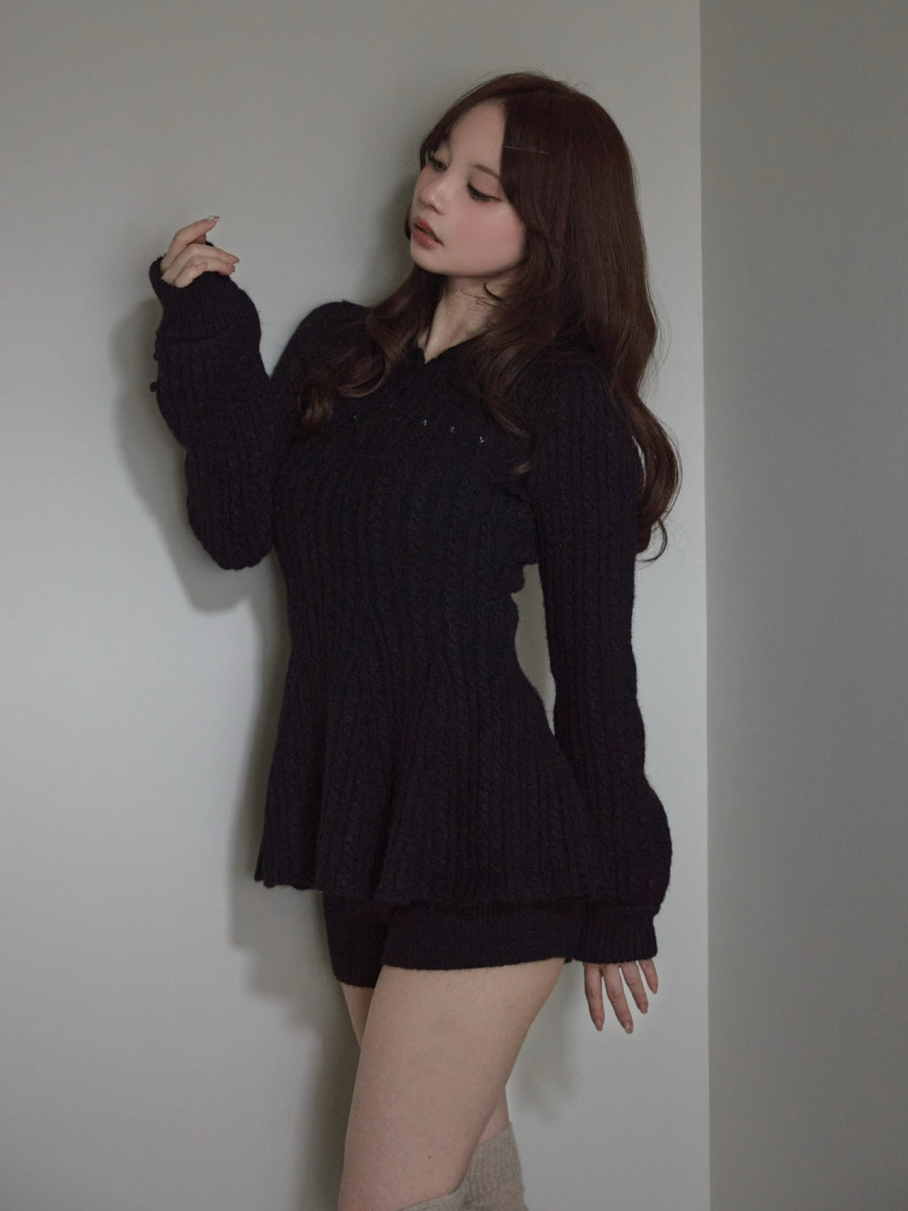 トップス ANDMARY Dada cable set up ivory andmary Dada cable set up ivory - メルカリ