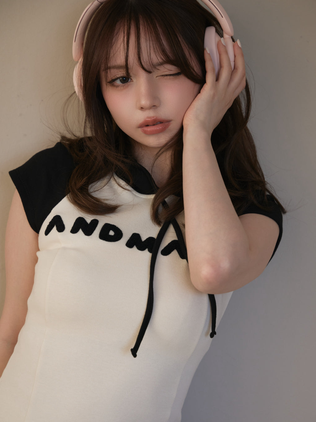 ANDMARY】Mary logo mini dress