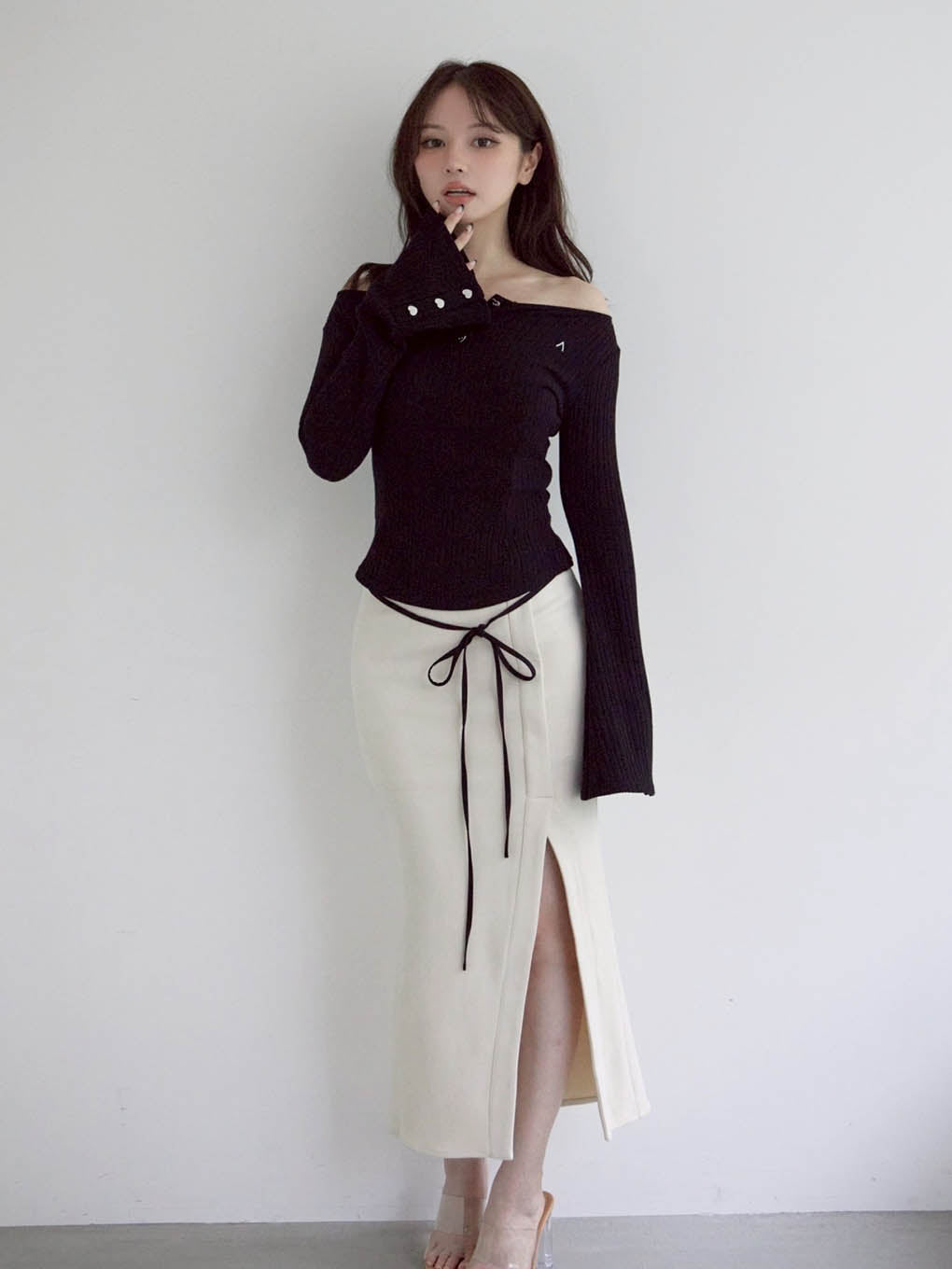 Ribbon mermaid skirt