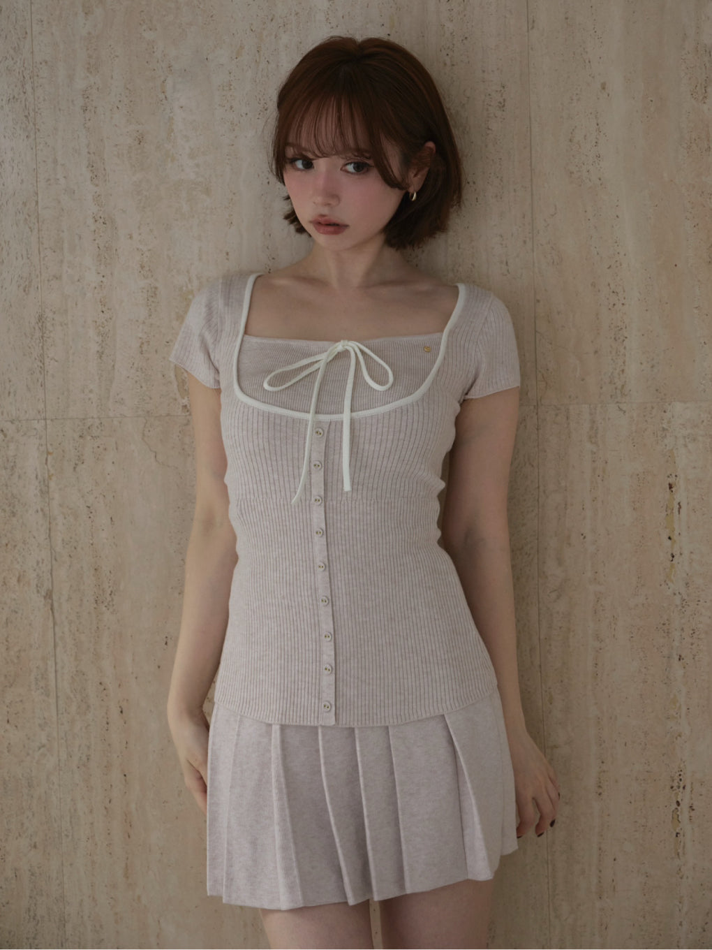 ANDMARY】Gigi pleats set up