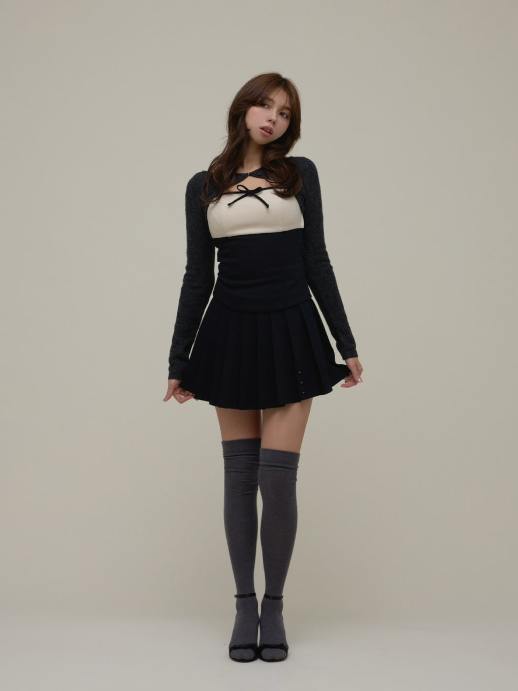 ANDMARY】Flora pleats set up