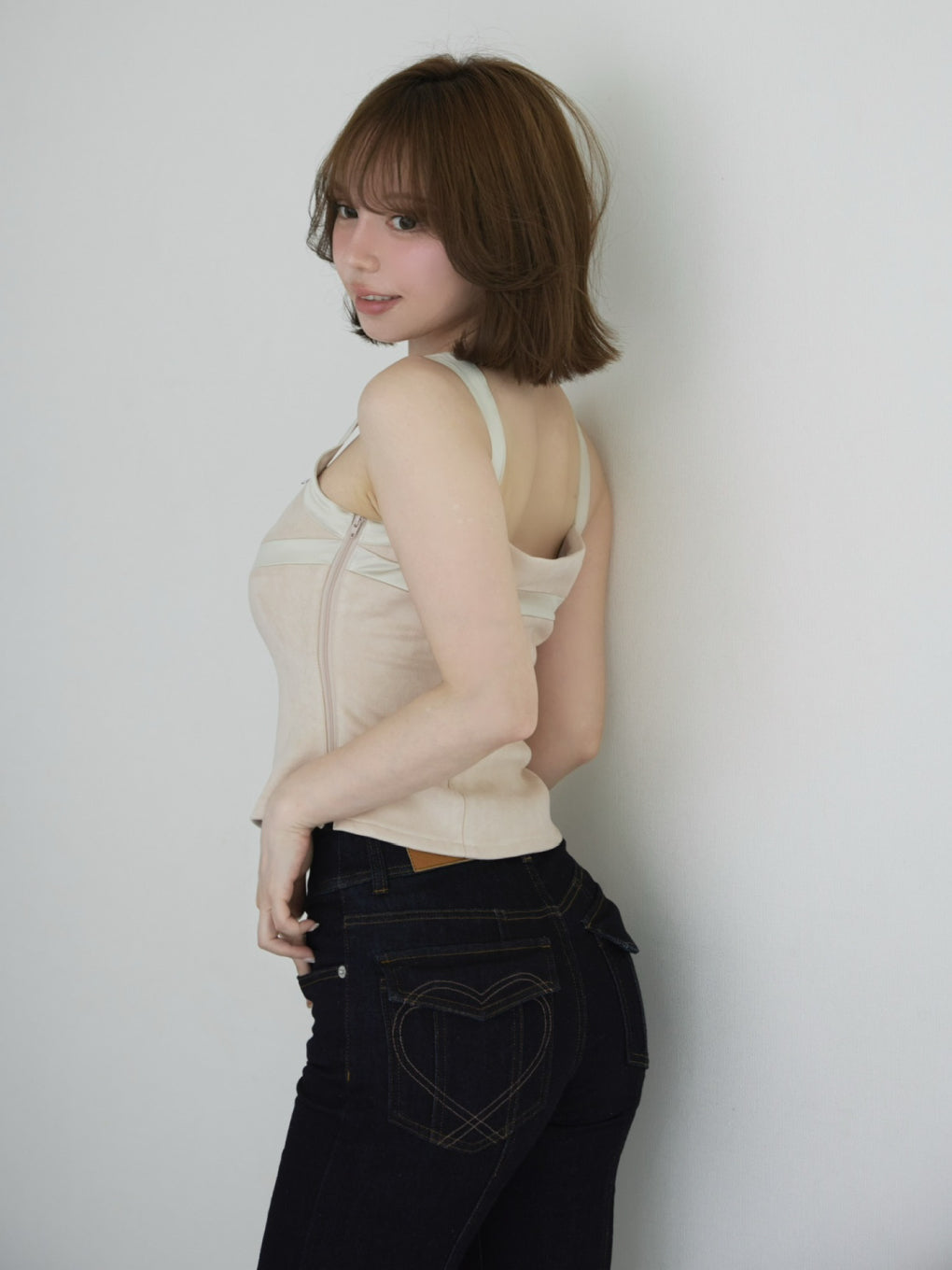 Tina satin tops